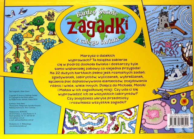 Bardzo wesołe zagadki z całego świata [KSIĄŻKA]