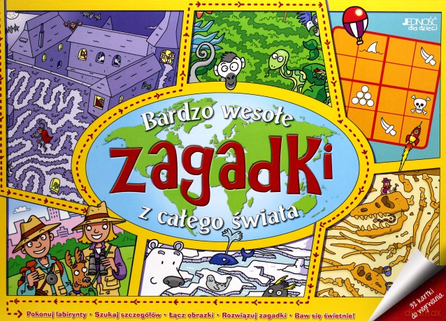 Bardzo wesołe zagadki z całego świata [KSIĄŻKA]