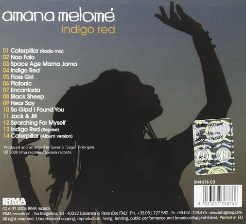 Amana Melome: Indigo Red [CD]