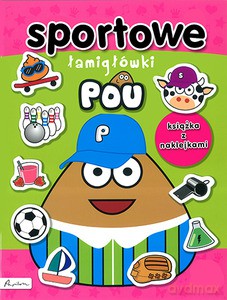 POU. Sportowe łamigłówki. Książka z naklejkami [KSIĄŻKA]