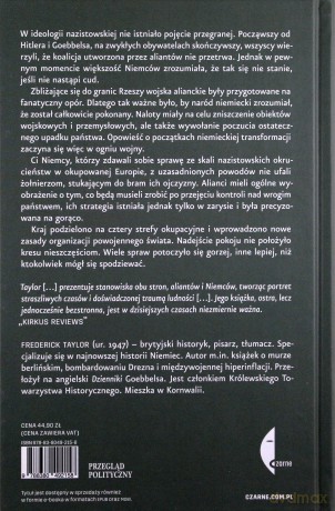 Wypędzanie ducha Hitlera. Okupacja i denazyfikacja Niemiec - Frederick Taylor (twarda) [KSIĄŻKA]
