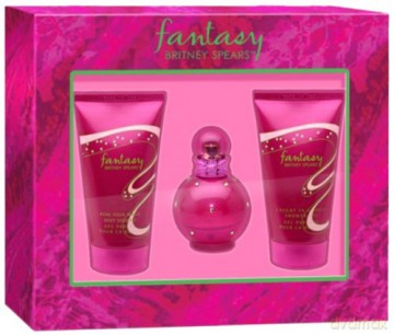 Britney Spears Fantasy - Woda perfumowana dla kobiety 15 ml + żel pod prysznic 50 ml + krem do ciała 50 ml