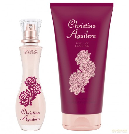 Christina Aquilera Touch of Seduction - Woda perfumowana dla kobiety 30 ml + żel pod prysznic 50 ml