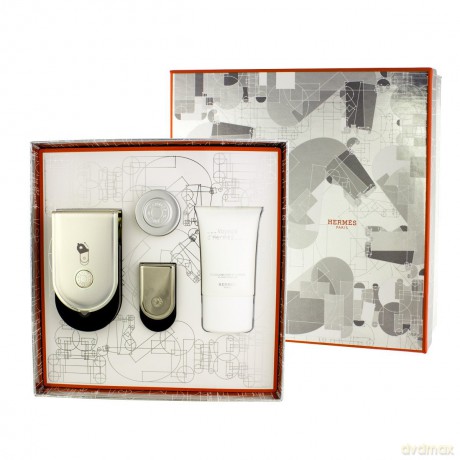 Hermes Voyage D` Hermes Eau De Parfum - Woda perfumowana dla kobiety 100 ml + Woda perfumowana dla kobiety 5 ml + żel pod prysznic 30 ml + balsam do ciała 10 ml