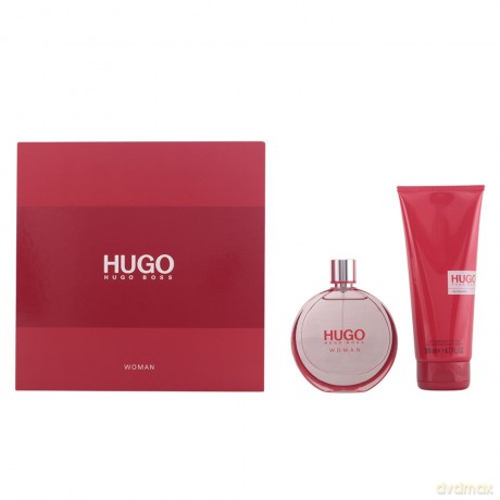 Hugo Boss Hugo Woman Eau de Parfum Zestaw - woda perfumowana 75 ml spray + balsam do ciała 200 ml