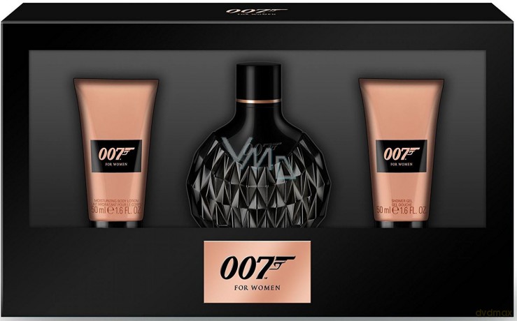 James Bond 007 Woman - Woda perfumowana dla kobiety 50 ml + żel pod prysznic 50 ml + balsam do ciała 50 ml
