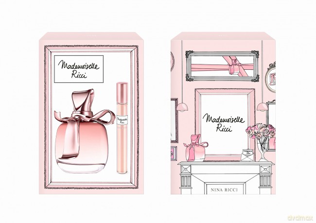 Nina Ricci Mademoiselle Ricci - Woda perfumowana dla kobiety 80 ml + Woda perfumowana dla kobiety roll-on 10 ml
