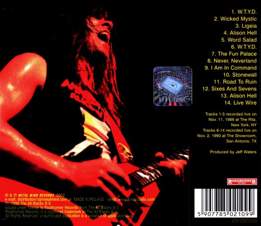 Annihilator: In Command (Live 1989-1990)  [CD]