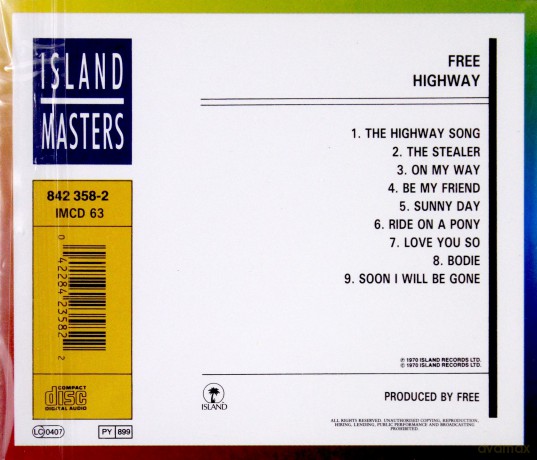 Free: Highway  [CD]