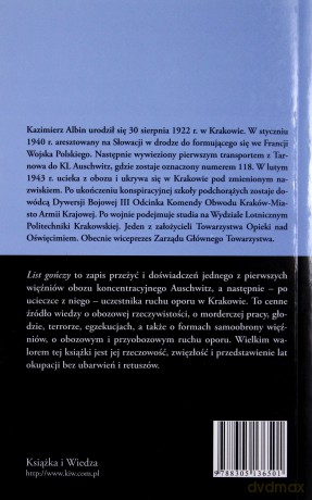 List gończy - Kazimierz Albin [KSIĄŻKA]