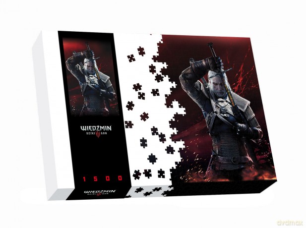 Puzzle 1500 Wiedźmin 3 - Geralt PL [PUZZLE]