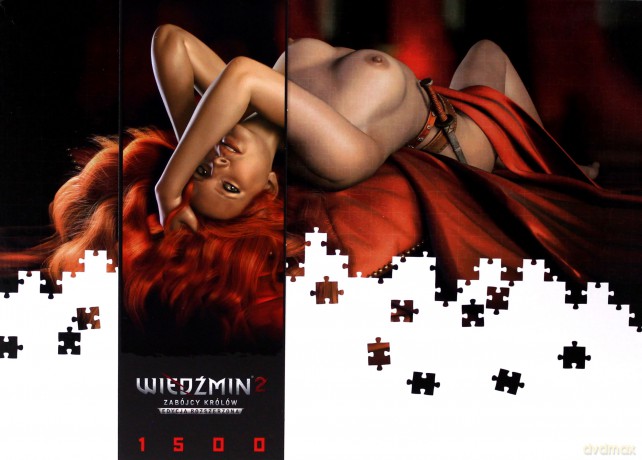 Puzzle 1500 Wiedźmin 2 - Triss PL [PUZZLE]