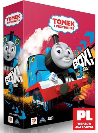 Tomek i Przyjaciele Nowa Animacja BOX 2 [3DVD]