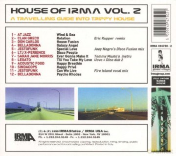 Various Artists: House Of Irma Vol Ii [CD]