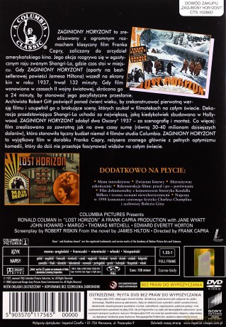 Zagubiony horyzont [DVD]