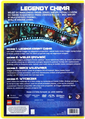 LEGO Chima część 1 (odc.1-4) [DVD]