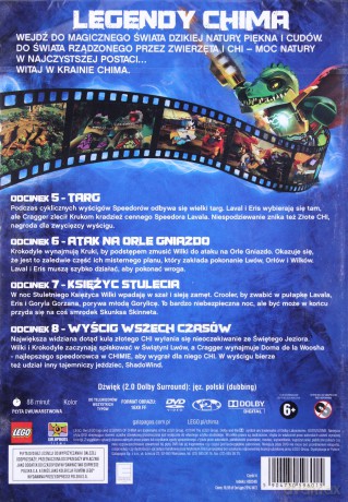 LEGO Chima część 2 (odc.5-8) [DVD]