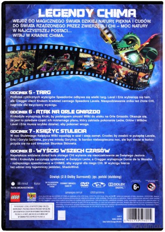 LEGO Chima część 2 (odc.5-8) [DVD]