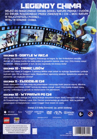 LEGO Chima część 3 (odc.9-12) [DVD]