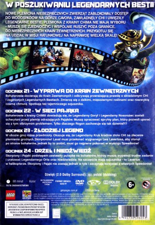 LEGO Chima część 6 (odc.21-24) [DVD]