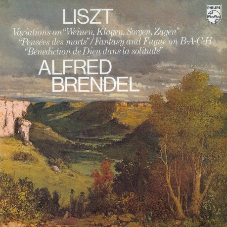 Alfred Brendel: Liszt Fantasia And Fugue On Bach [Winyl]