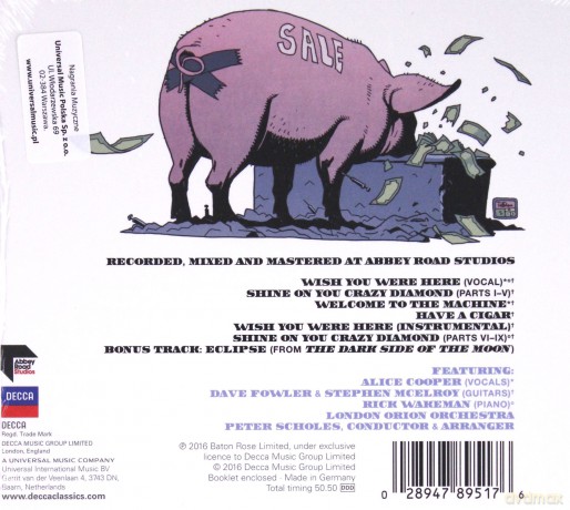 Pink Floyd's Wish You Were Here Symphonic [CD]