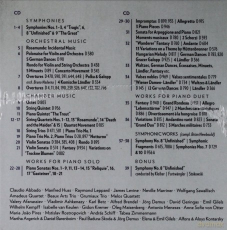 Schubert The Edition 1 [BOX] [39CD]