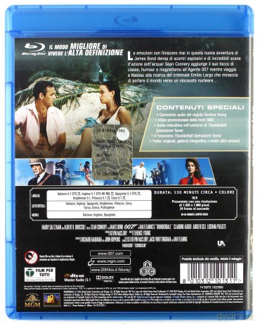 007 James Bond Operacja Piorun [Blu-Ray]