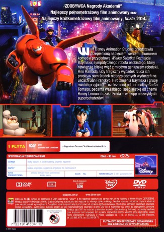Wielka Szóstka (Wydanie Specjalne z zawieszką na drzwi) [DVD]