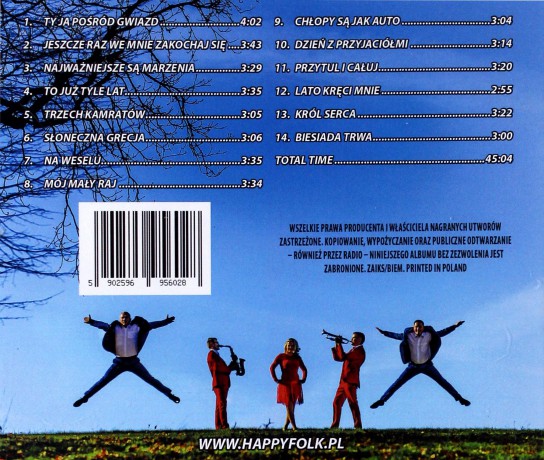 Happy Folk: Najważniejsze są Marzenia [CD]