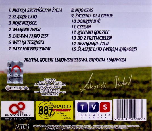 Robert Łukowski Gryffon: Muzyka Szczynściem Życia [CD]