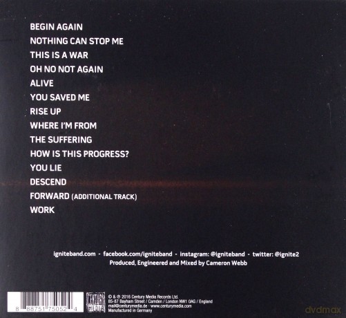 Ignite: A War Against You [CD]