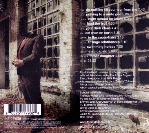 The Mute Gods: Do Nothing Till You Hear From Me [CD]