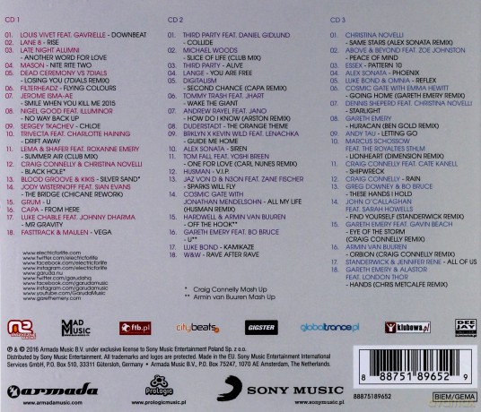 Gareth Emery: Electric for Life 2015 [3CD]
