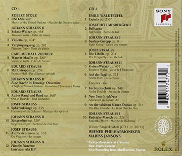 Mariss Jansons & Wiener Philh: Neujahrskonzert 2016 / New Year's Concert 2016 [2CD]