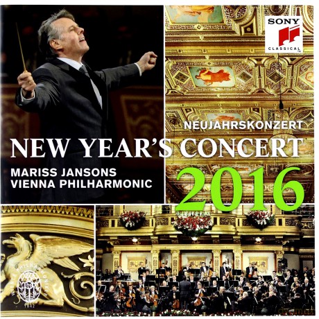 Mariss Jansons & Wiener Philh: Neujahrskonzert 2016 / New Year's Concert 2016 [2CD]
