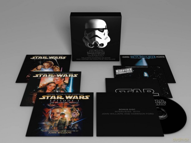 John Williams: Star Wars - The Ultimate Soundtrack Collection (Gwiezdne Wojny) [10CD]+[DVD]