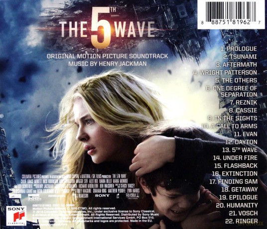 The 5th Wave soundtrack (Henry Jackman) [CD]