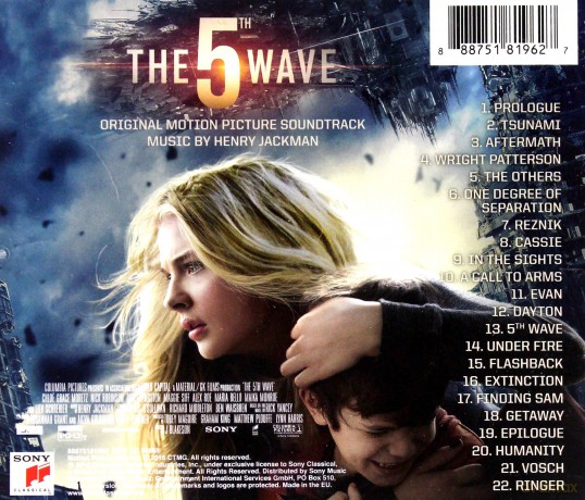 The 5th Wave soundtrack (Henry Jackman) [CD]