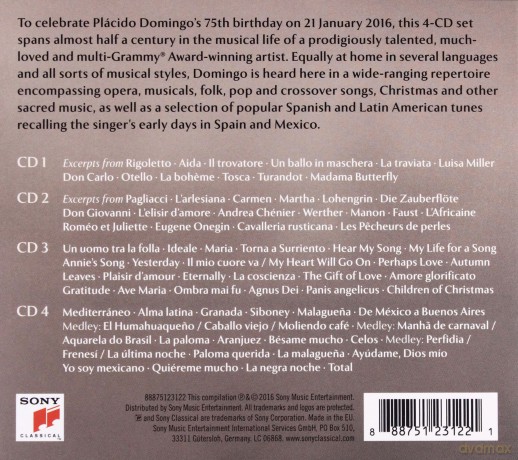 Placido Domingo: The Best of Placido Domingo [4CD]