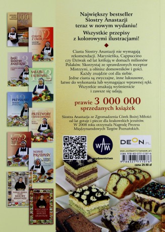 103 ciasta Siostry Anastazji - Anastazja Pustelnik [KSIĄŻKA]