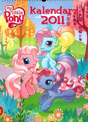 2011 KAL. ŚCIENNY MÓJ KUCYK PONY - OPRACOWANIE ZBIOROWE