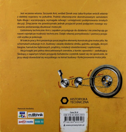 JAK ZBUDOWAĆ MOTOCYKL TECHNICZNA HISTORYJKA - MARTIN SODOMKA