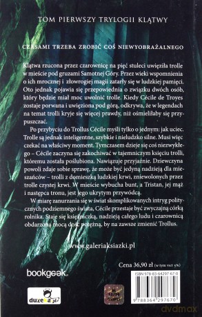PORWANA PIEŚNIARKA TRYLOGIA KLĄTWY TOM 1 - DANIELLE L JENSEN