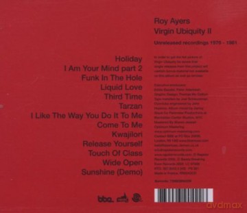 Roy Ayers: Virgin Ubiquity Ii [CD]