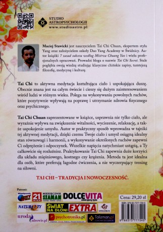 TAI CHI MISTRZÓW CHIŃSKA SZTUKA ZDROWIA I HARMONII - MACIEJ STAWICKI