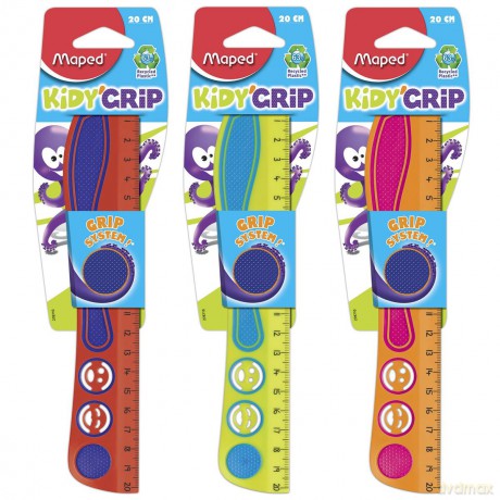 Linijka kidygrip 20 cm