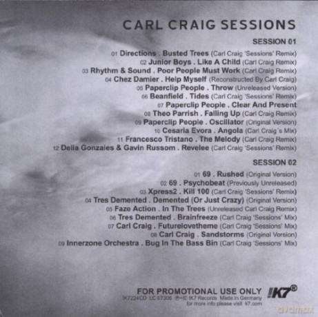 Carl Craig: Sessions [2CD]