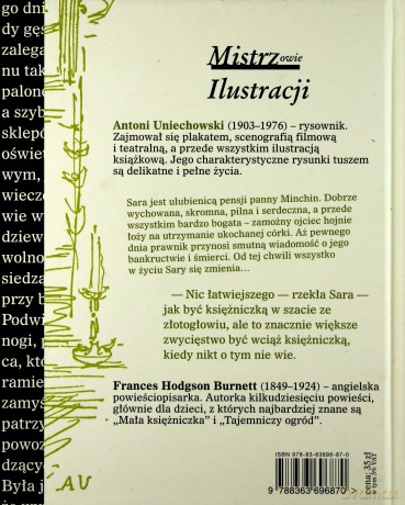 Mała księżniczka - Frances Hodgson Burnett (twarda) [KSIĄŻKA]