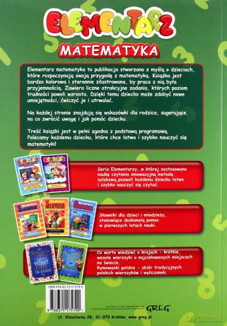 Matematyka elementarz [KSIĄŻKA]